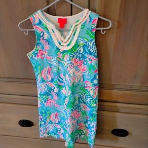 Lilly pulitzer girls size xl dress